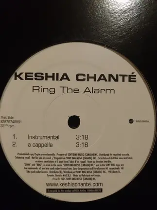Keshia Chanté - Ring The Alarm