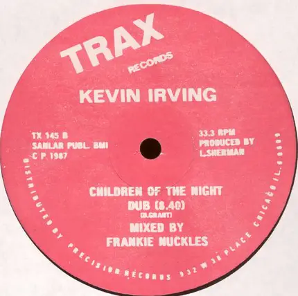 Kevin Irving - Children Of The Night