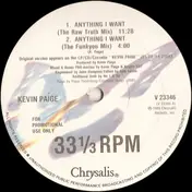 Kevin Paige - Anything I Want