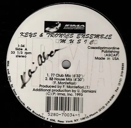 Key Tronics Ensemble - Music