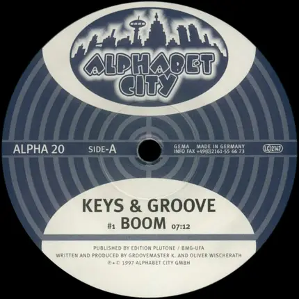 Keys & Groove - Boom / Groove On Strong