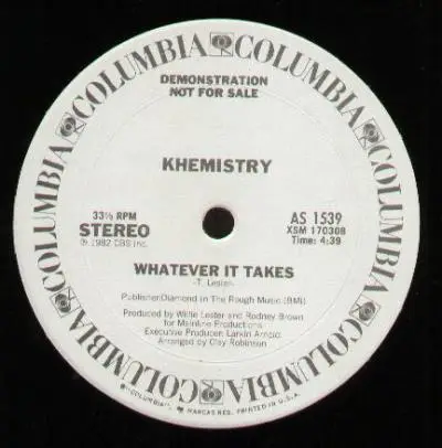 Khemistry - Whatever It Takes