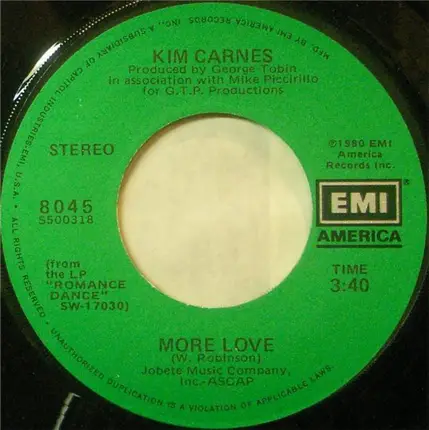 Kim Carnes - More Love
