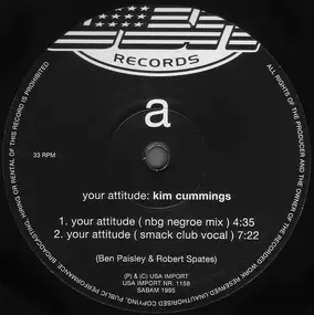 Kim Cummings - Your Attitude