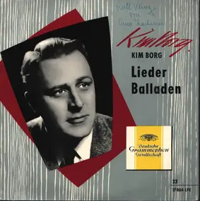 Kim Borg - Lieder Balladen