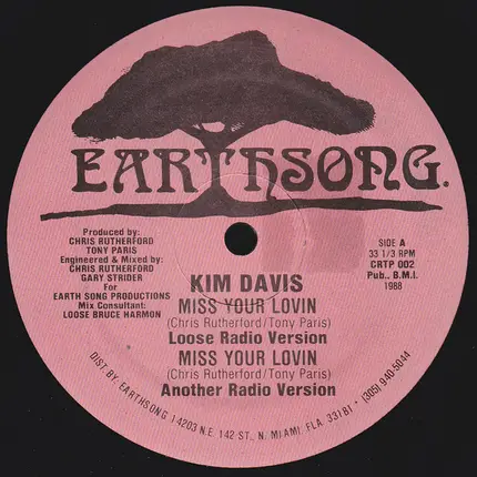 Kim Davis - Miss Your Lovin