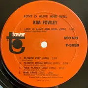 LP - Kim Fowley - Love Is Alive And Well - Mono