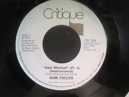 Kim Fields - Dear Michael
