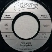 7inch Vinyl Single - Kim Merz - Klick (Sie Schaut Mich An)