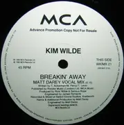 12inch Vinyl Single - Kim Wilde - Breakin' Away