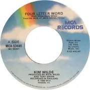 7inch Vinyl Single - Kim Wilde - Four Letter Word