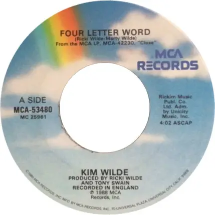 Kim Wilde - Four Letter Word