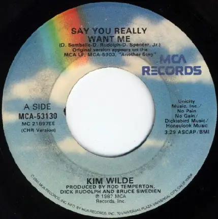 Kim Wilde - Say You Really Want Me
