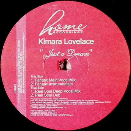Kimara Lovelace - Just A Dream