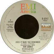 7inch Vinyl Single - Kim Carnes - Does It Make You Remember / Take It On The Chin