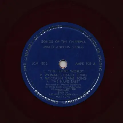 Kimiwun, Ajidegijig, Nitamigabo - Songs Of The Chippewa From The Archive Of American Folk Song