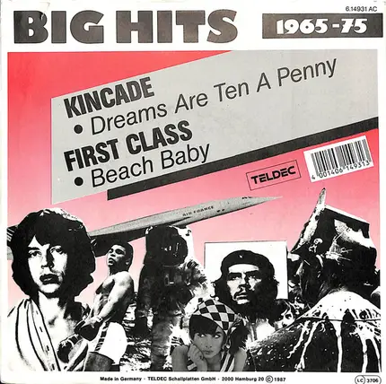 Kincade / First Class - Dreams Are Ten A Penny / Beach Baby