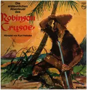 LP - Kinder-Hörspiel - Die erstaunlichen Abenteuer des Robinson Crusoe