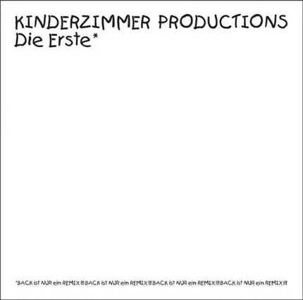 Kinderzimmer Productions - Die Erste