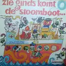 LP - Kinderkoor 'De Hommeltjes' - Zie Ginds Komt De Stoomboot - orange label variant