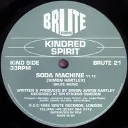 Kindred Spirit - Soda Machine / Warp 9 (green/blue label)