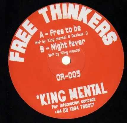 'King Mental / Devious D - Free To Be / Night Fever