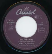 7inch Vinyl Single - King Of Hearts - Stay With Me / There's Always Time
