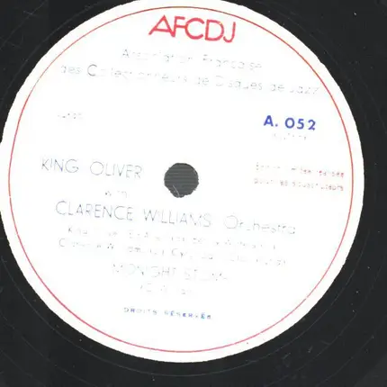 King Oliver with Clerence Williams Orchestra - Wild Flower Rag / Midnight Stomp