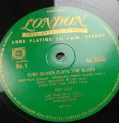10'' - King Oliver With Ida Cox And Sara Martin And Clarence Williams And His Orchestra - Plays The Blues