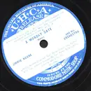 Schellack-12inch Vinyl Single - King Oliver And His Savannah Syncopators / Jimmie Noone And His Orchestra - Sugar Foot Stomp / A Monday Date