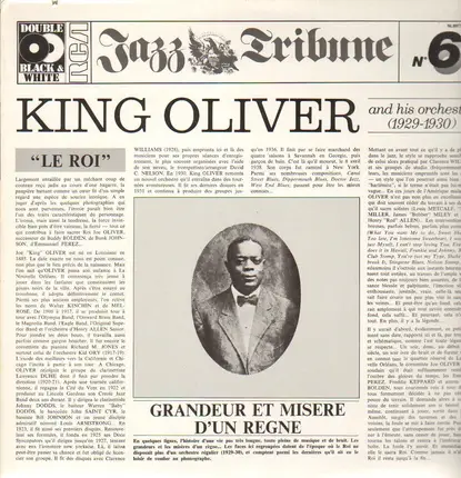 King Oliver & His Orchestra - Jazz Tribune No.6: King Oliver And His Orchestra (1929-1930)