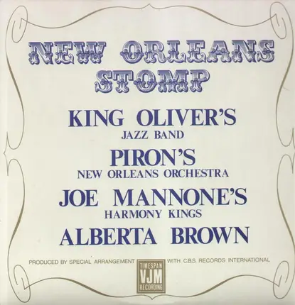 King Oliver, Piron, Joe Mannone, Alberta Brown - New Orleans Stomp