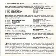 CD - King Oliver - The Complete Joseph 'King' Oliver 1923/31 Heritage Vol. 5 1928/29