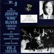 CD - King Oliver - The Complete Joseph 'King' Oliver 1923/31 Heritage: Vol. 2 1923/26