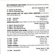 CD - King Oliver - The Complete Joseph 'King' Oliver 1923/31 Heritage: Vol. 2 1923/26