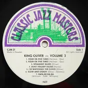 LP - King Oliver - Volume 3