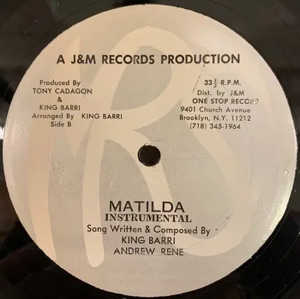 King Barrie - Matilda