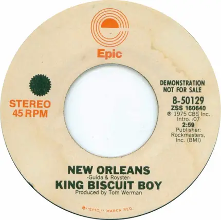 King Biscuit Boy - New Orleans