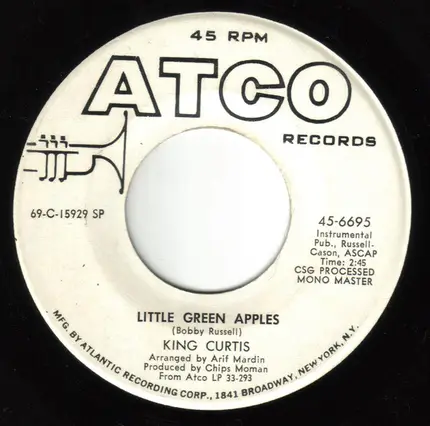 King Curtis - La Jeanne / Little Green Apples