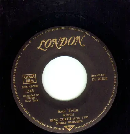 King Curtis And The Noble Knights - Soul Twist