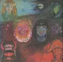 LP - King Crimson - In The Wake Of Poseidon - textured 'pink i' labels