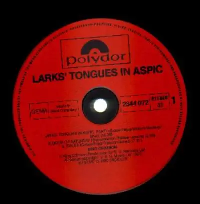 King Crimson - Larks' Tongues in Aspic