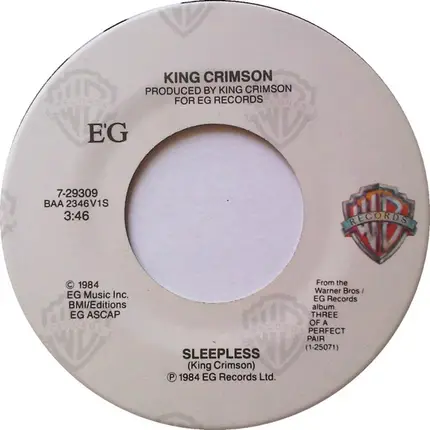 King Crimson - Sleepless
