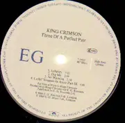 LP - King Crimson - Three Of A Perfect Pair
