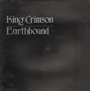 LP - King Crimson - Earthbound - Original  1st UK. Black/Pink Label