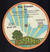 LP - King Crimson - Red - original 1st german Pink Rim