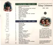 Double CD - King Crimson - The Condensed 21st Century Guide To King Crimson 1969 - 2003 - + Slipcase