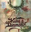 LP - King Diamond - House of God - Red Marbled Vinyl / Poster