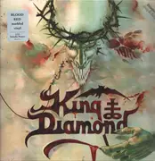 LP - King Diamond - House of God - Red Marbled Vinyl / Poster