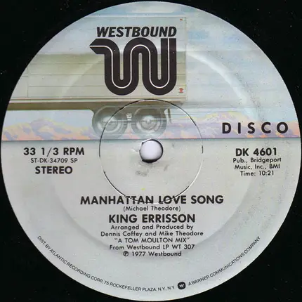 King Errisson - Manhattan Love Song